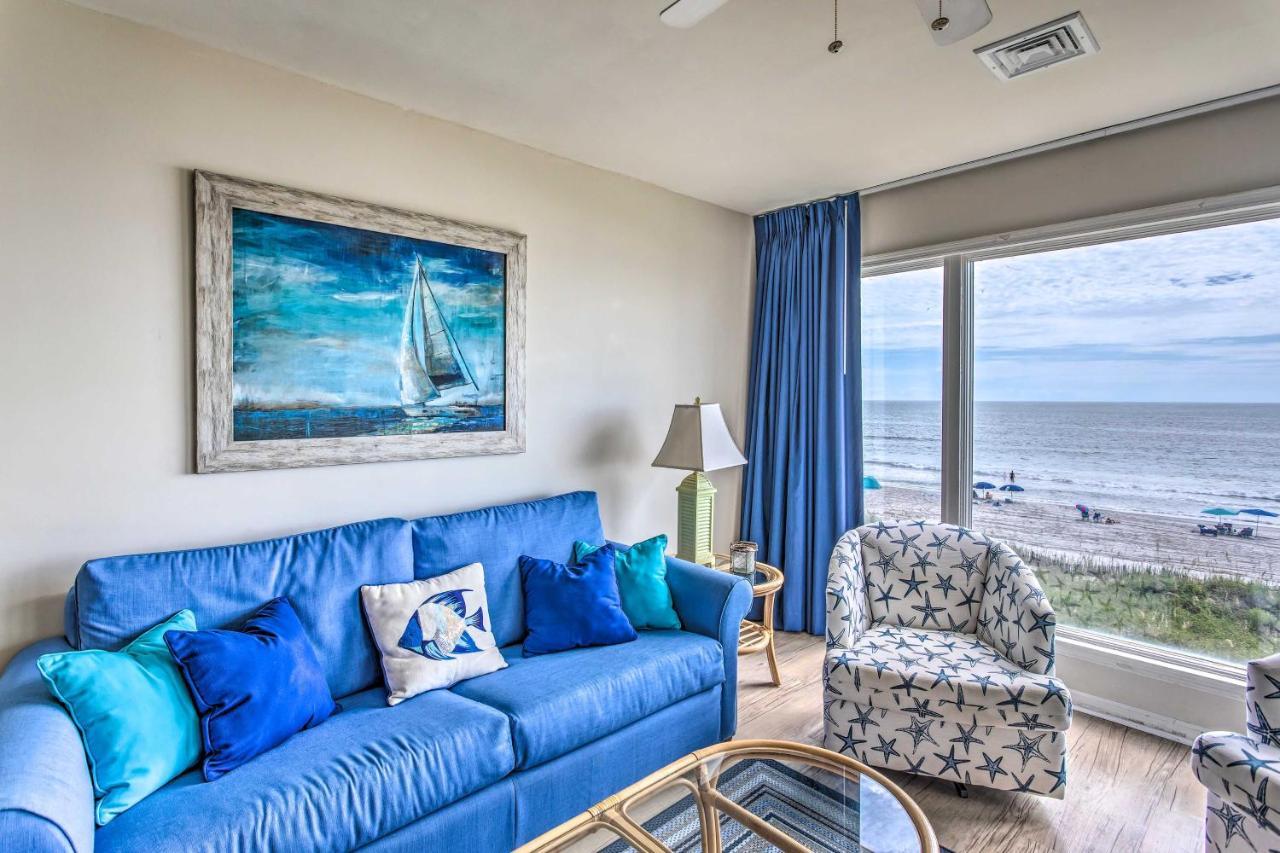 Bright Beachy Condo With Boardwalk Access And Patio! Myrtle Beach Exteriér fotografie
