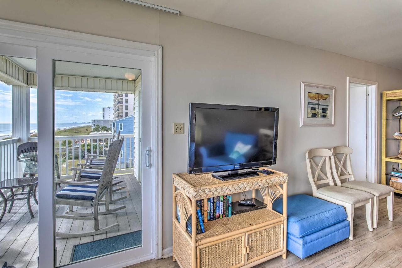 Bright Beachy Condo With Boardwalk Access And Patio! Myrtle Beach Exteriér fotografie