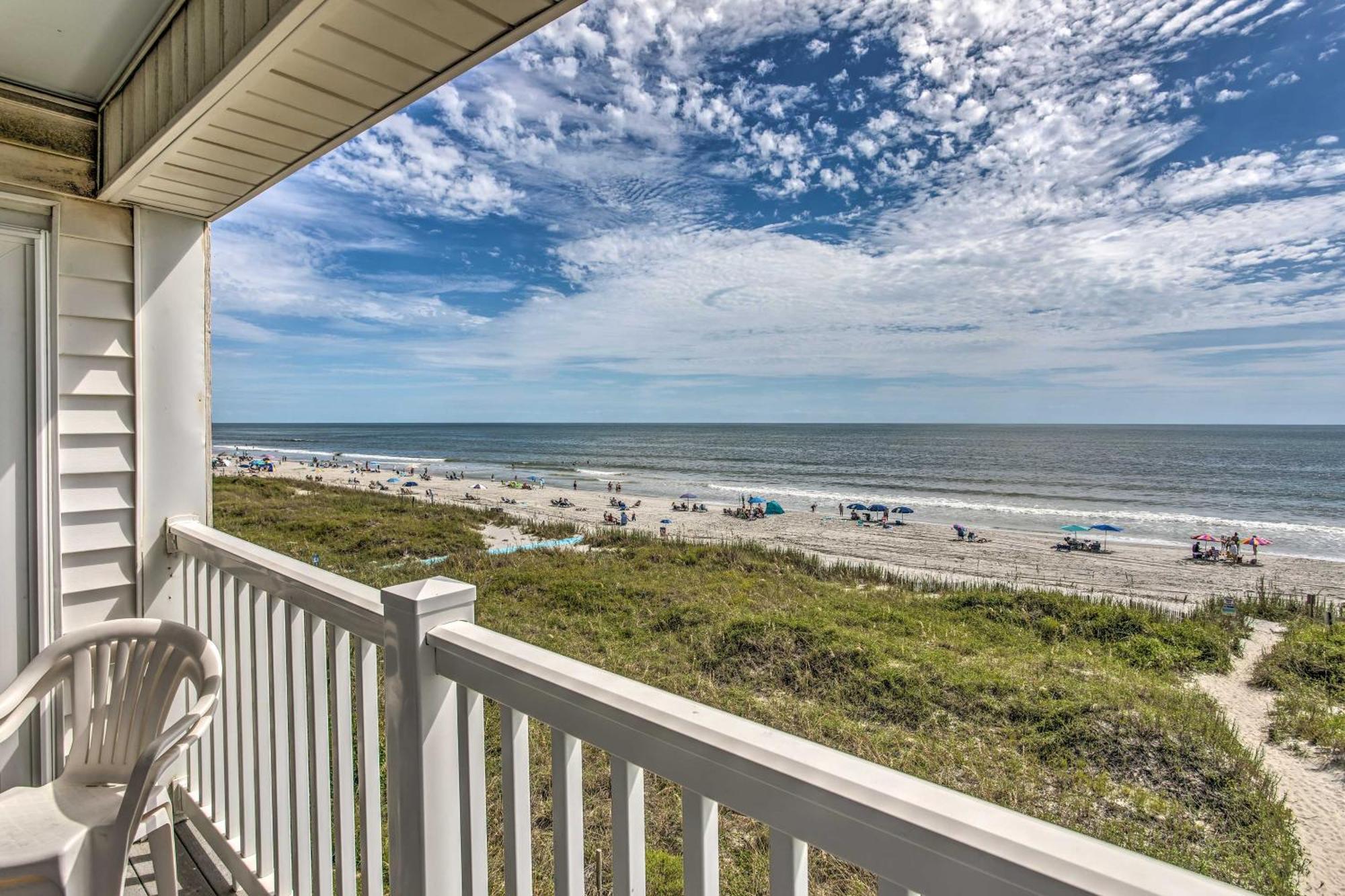 Bright Beachy Condo With Boardwalk Access And Patio! Myrtle Beach Exteriér fotografie