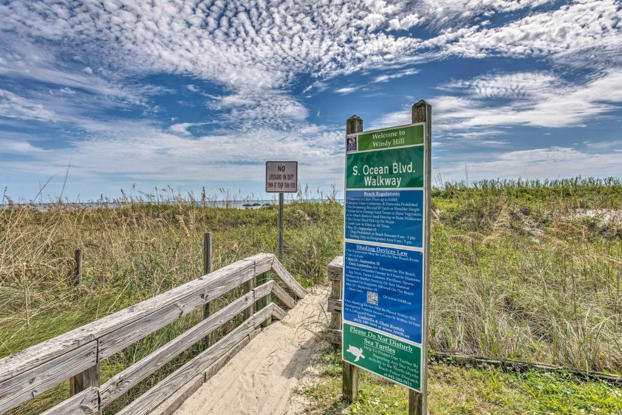 Bright Beachy Condo With Boardwalk Access And Patio! Myrtle Beach Exteriér fotografie